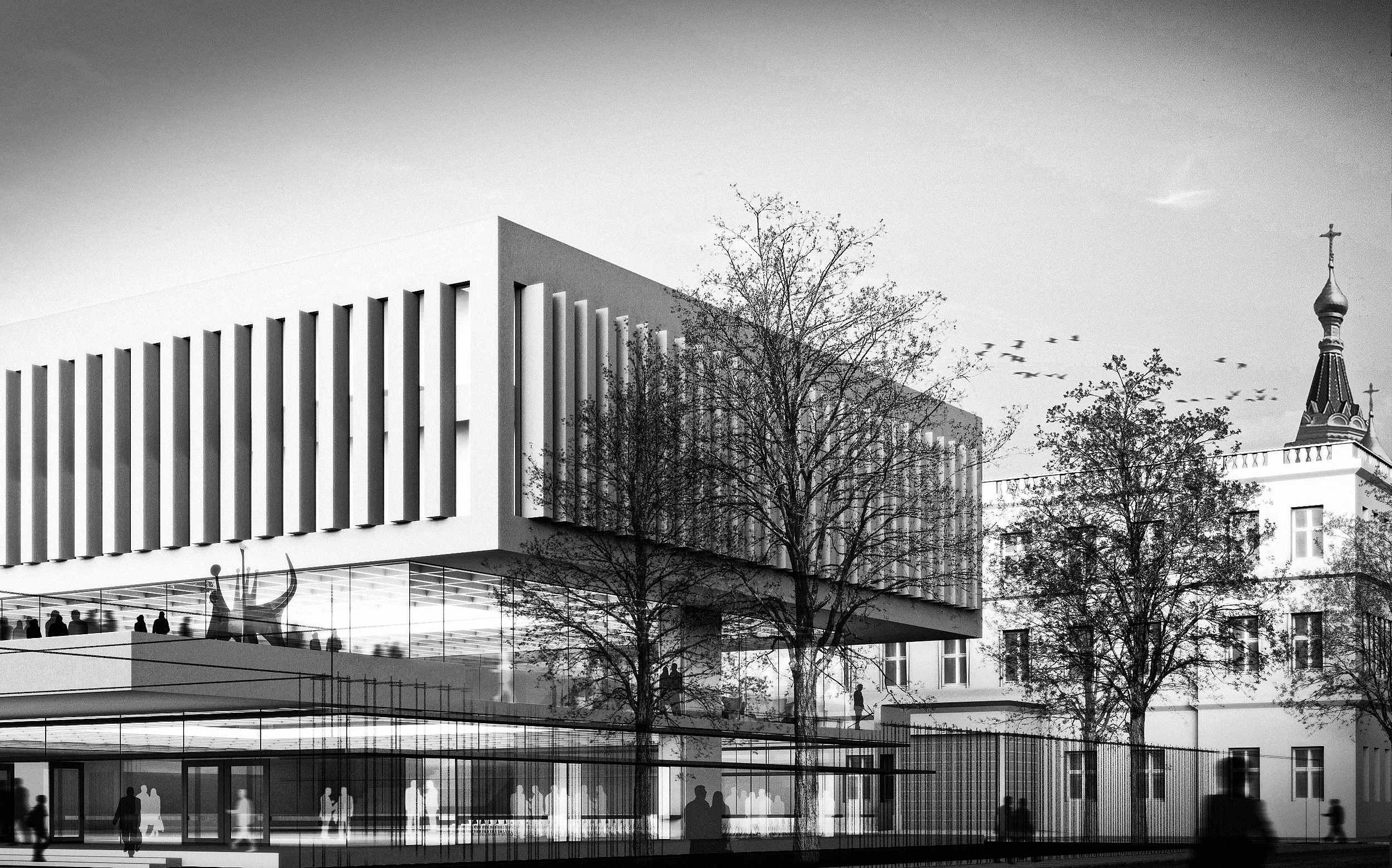 russische Botschaft Wien plan b Agentur