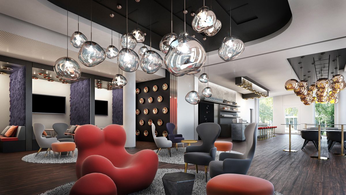 Visualisierung Frankfurt Lounge Bar